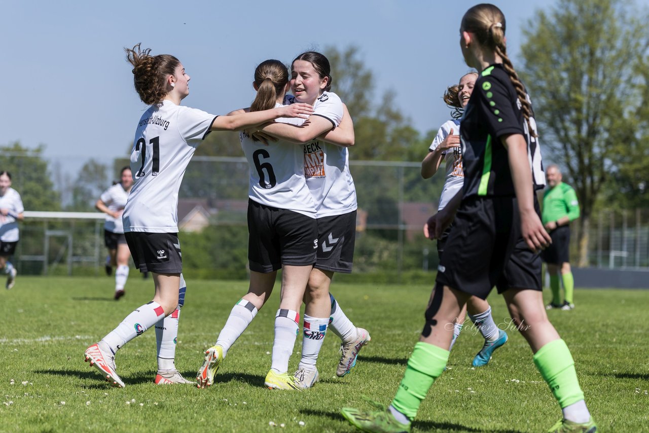 Bild 95 - wBJ SV Henstedt Ulzburg - FSG Oldendorf Itzehoe : Ergebnis: 6:3